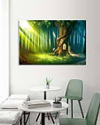 Obraz V čarovnom lese zs1069